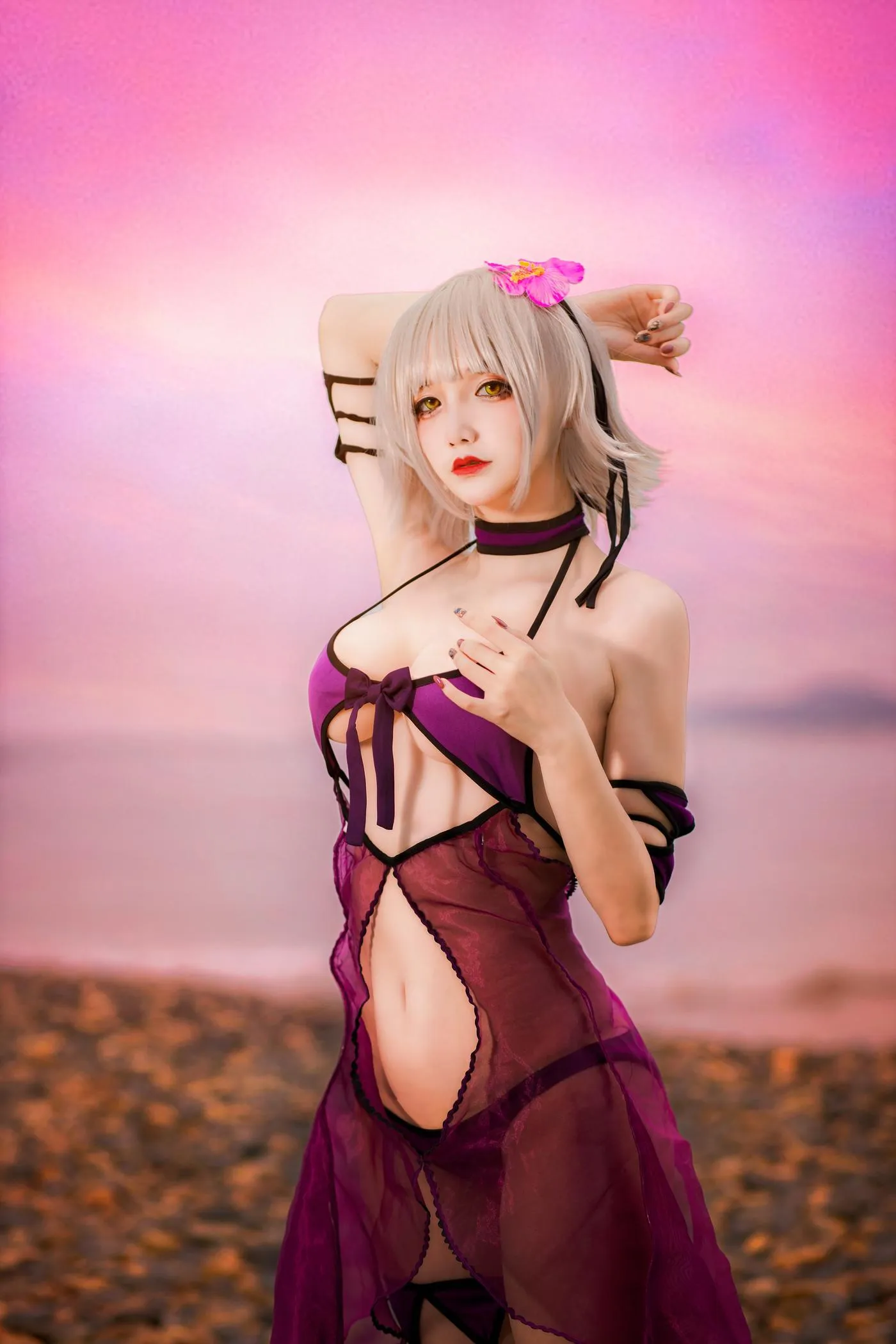 仙九Airi – NO.03 黑贞水着 [19P]插图1